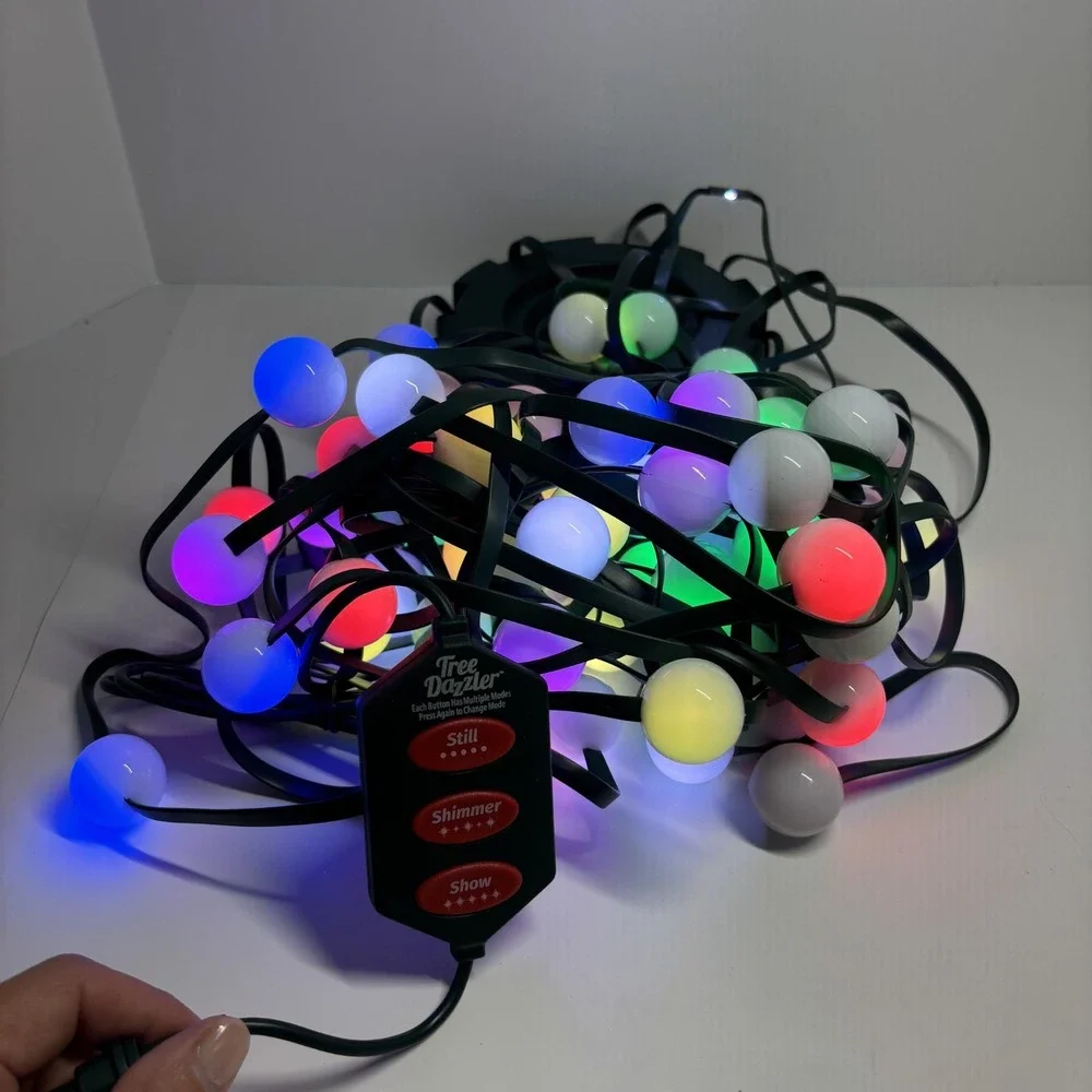Tree Dazzler Star Shower LED Multicolor Christmas Tree Lights Tested-VIDEO